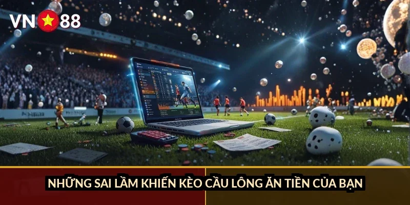 Những sai lầm khiến kèo cầu lông ăn tiền của bạn